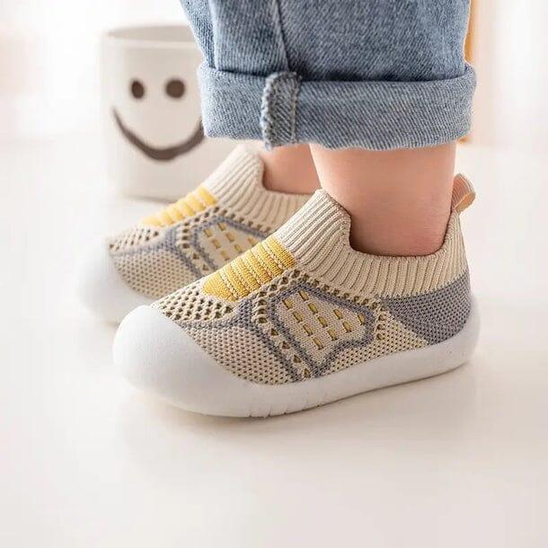 Tênis Meia Infantil Respirável em Malha