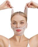 Máscara de Contorno Facial - Suaviza Rugas, Papada e Modela o Rosto