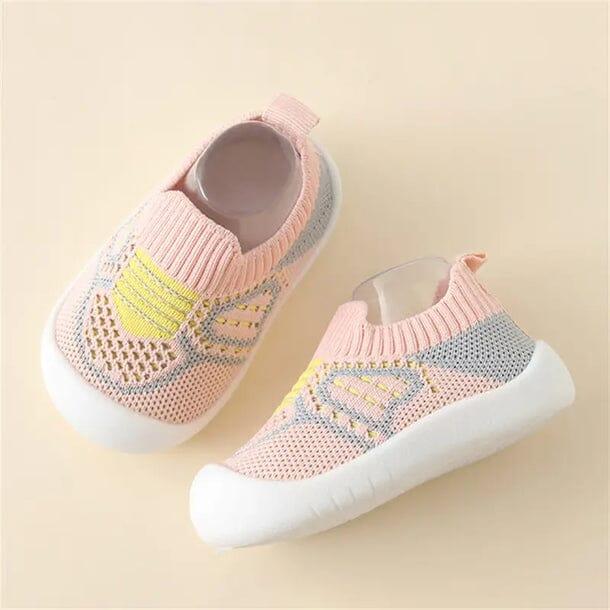 Tênis Meia Infantil Respirável em Malha