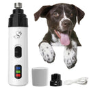 Aparador-de-Unhas-Silencioso-para-Caes-e-Gatos-ABS-cachorro-preto-e-acessorios-do-produto