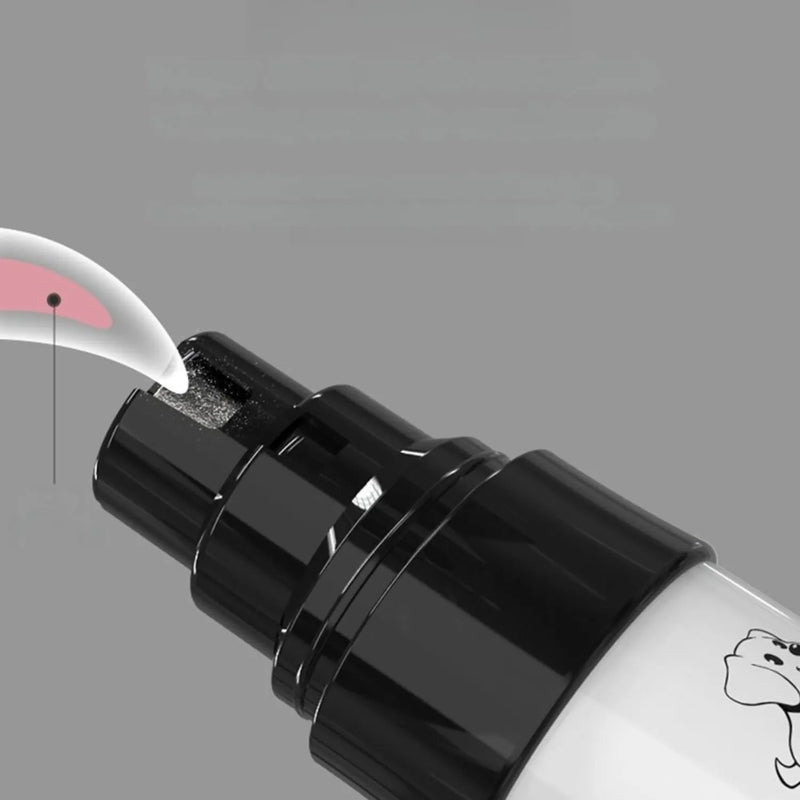 Aparador-de-Unhas-Silencioso-para-Caes-e-Gatos-ABS-mostrando-que-nao-espalha-residuos