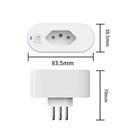 Tomada Inteligente Wi-Fi Liga e Desliga a Distância