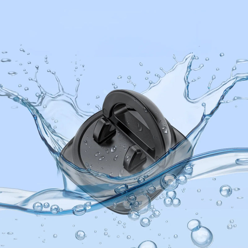 Suporte-Veicular-Rotativo-Antiderrapante-para-Celular-sendo-molhado