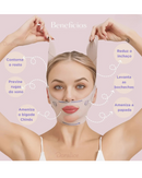 Máscara de Contorno Facial - Suaviza Rugas, Papada e Modela o Rosto